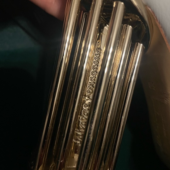 SALVATORE FERRAGAMO WHITE BOOTIES - Picture 5 of 7